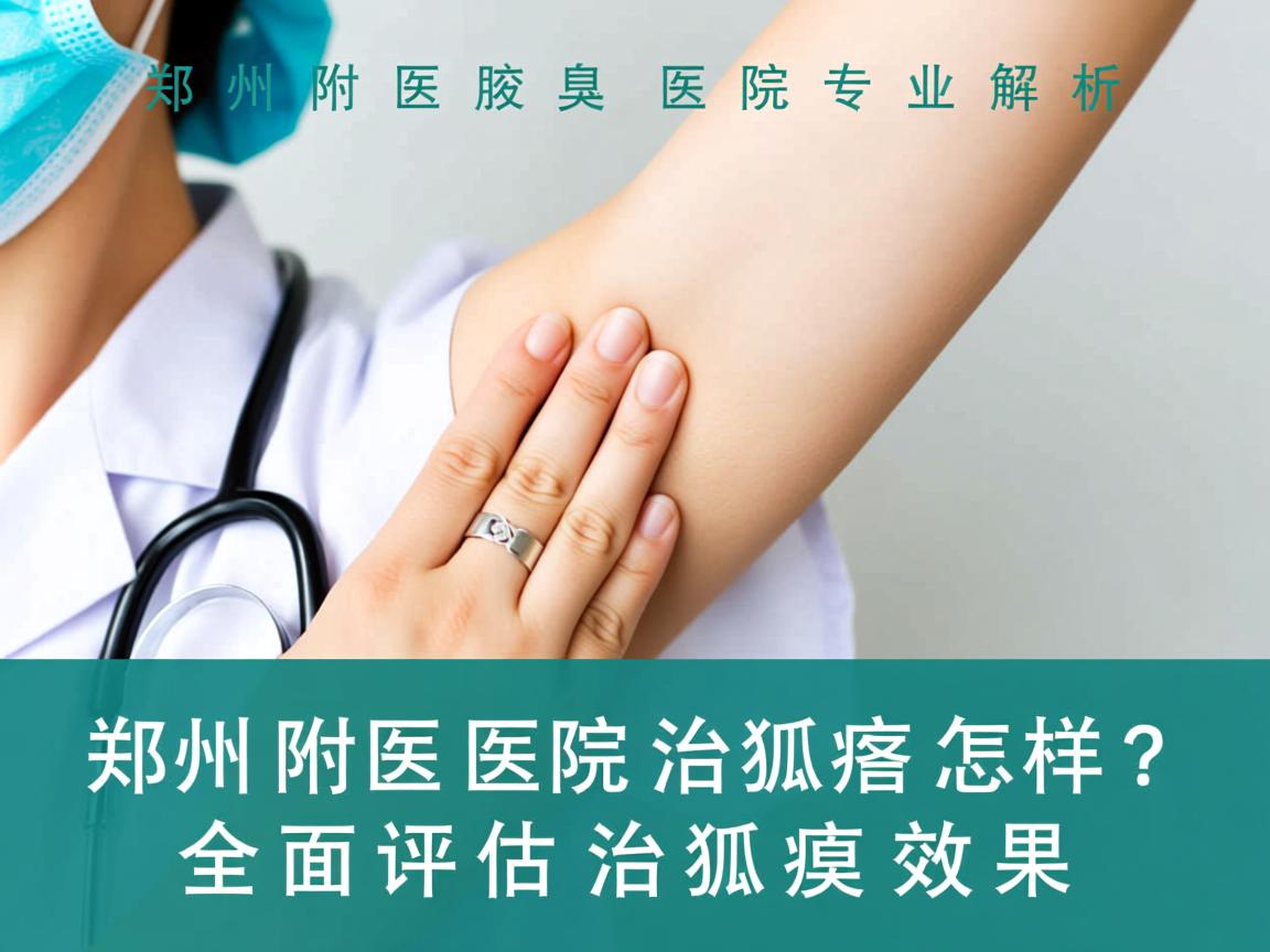 郑州附医腋臭医院专业解析，郑州附医医院治狐臭怎样？全面评估治狐臭效果