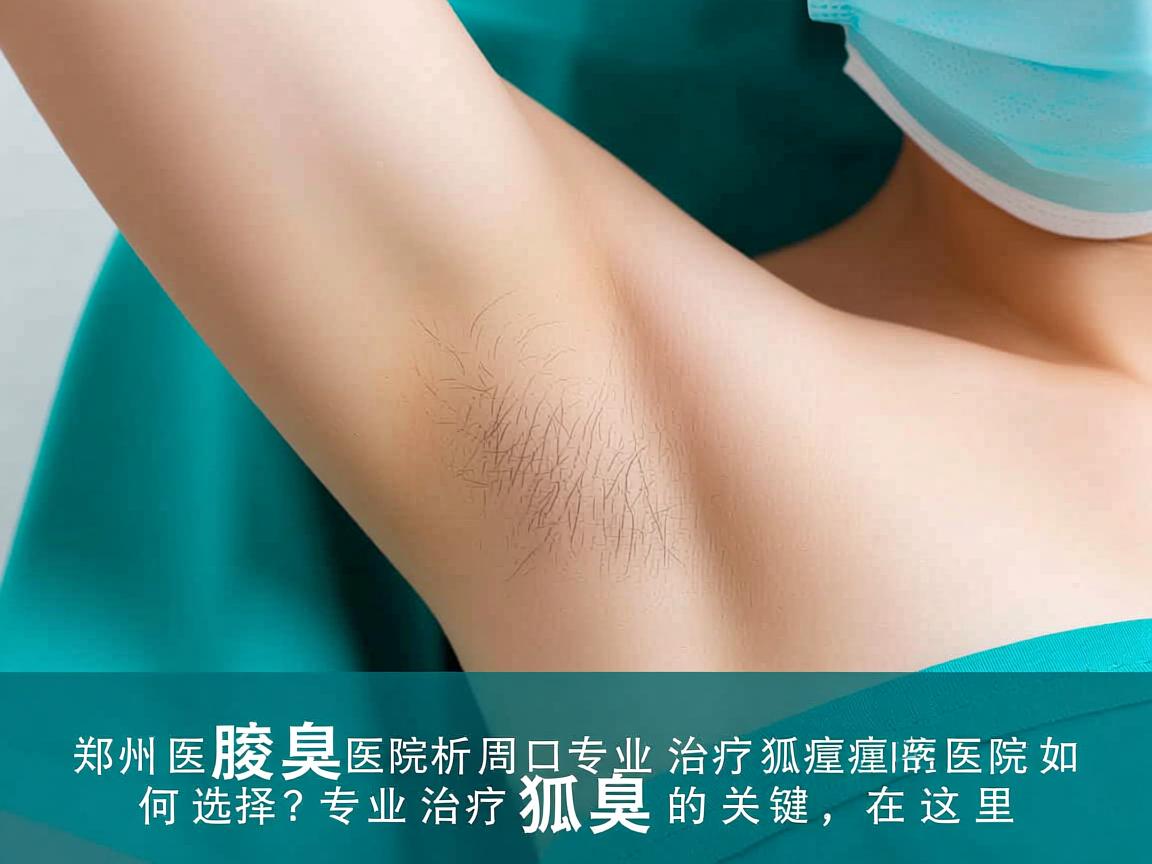 郑州附医腋臭医院解析，周口专业治疗狐臭的医院如何选择？专业治疗狐臭的关键在这里