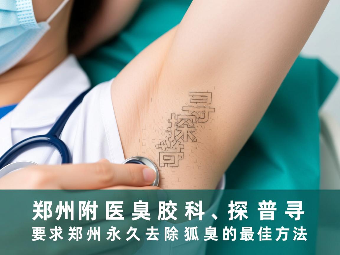 郑州附医腋臭科普，探寻郑州永久去除狐臭的最佳方法