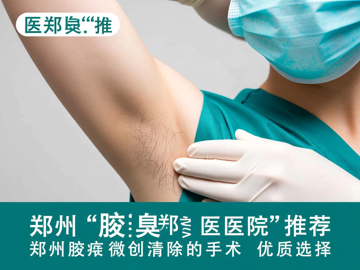 郑州腋臭医院推荐，郑州腋臭微创清除手术的优质选择