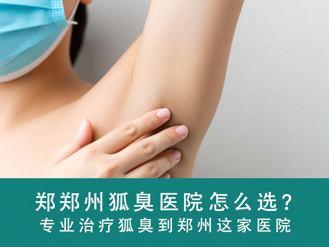 郑州狐臭医院怎么选？专业治疗狐臭到郑州这家医院