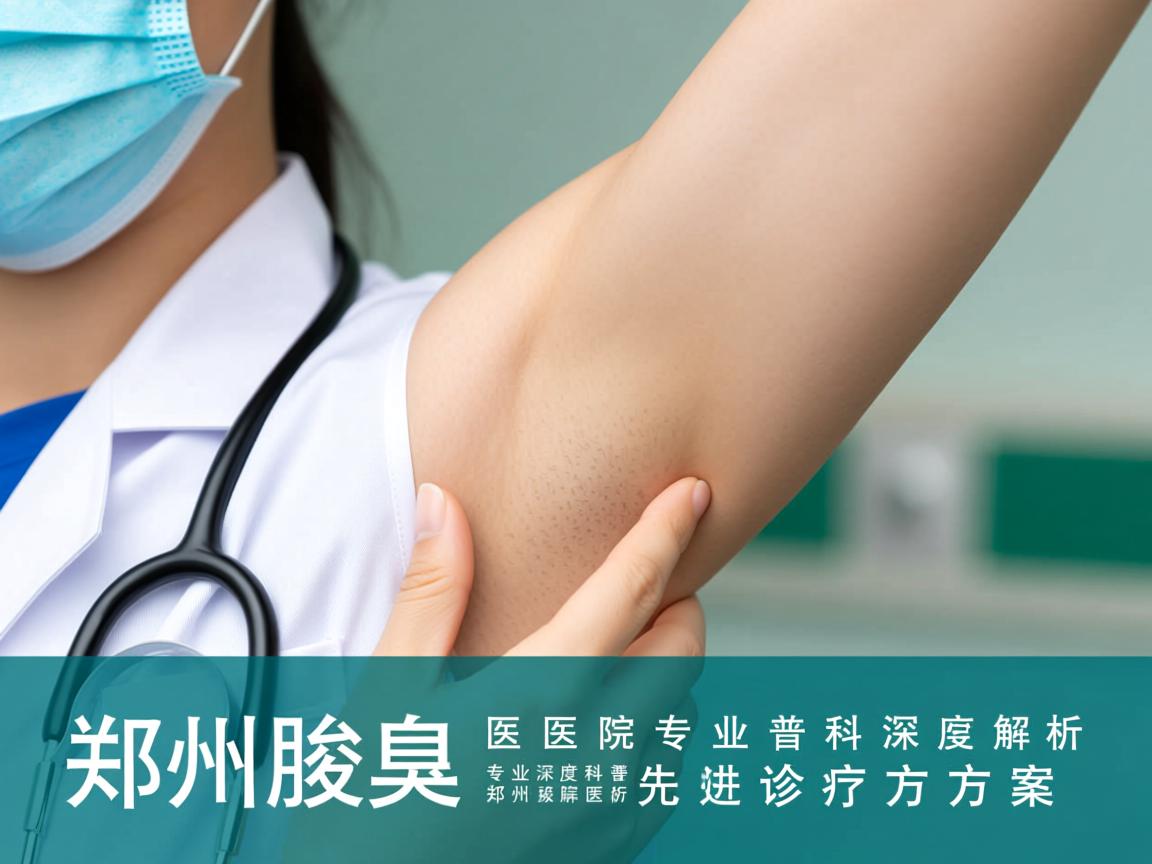 郑州腋臭医院专业科普，深度解析郑州腋臭医院的先进诊疗方案