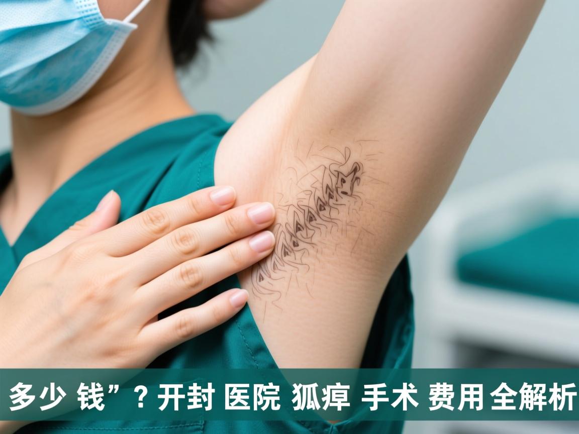 狐臭手术多少钱？开封医院狐臭手术费用全解析