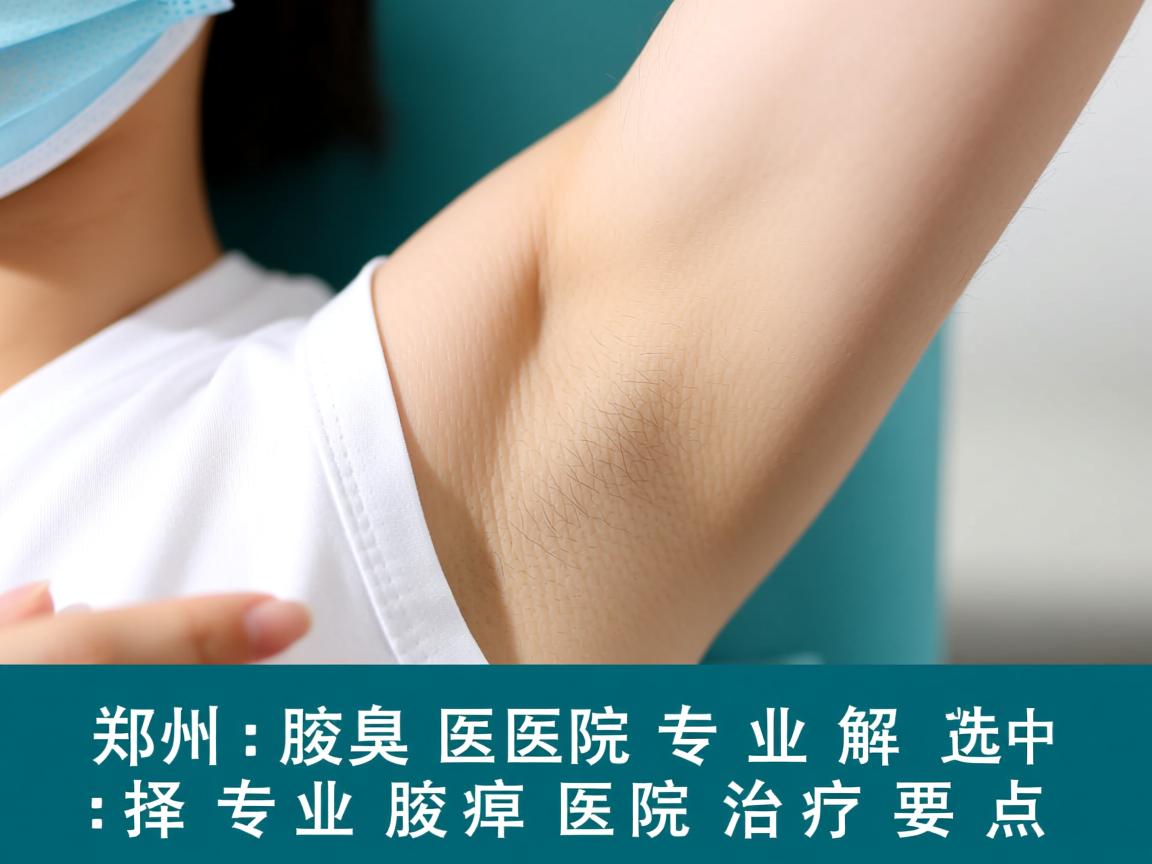 郑州腋臭医院专业解析,选择专业腋臭医院的治疗要点 郑州腋臭医院专业解析,选择专业腋臭医院的治疗要点