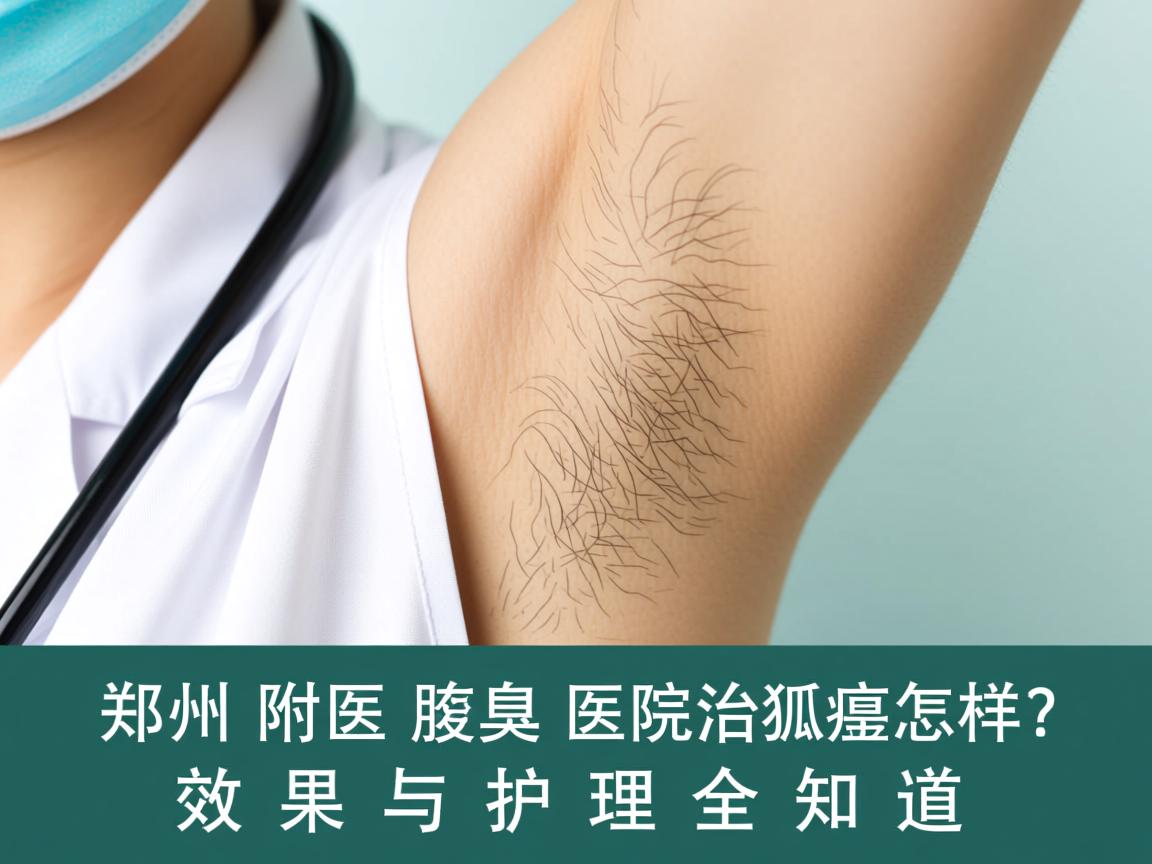 郑州附医腋臭医院专业解析，郑州附医医院治狐臭怎样？效果与护理全知道