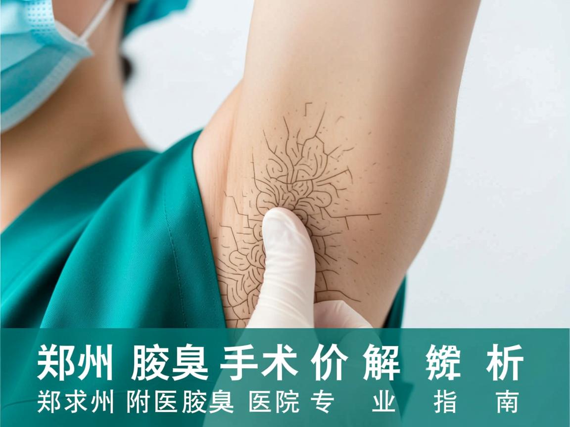 郑州腋臭手术价格解析，郑州附医腋臭医院专业指南