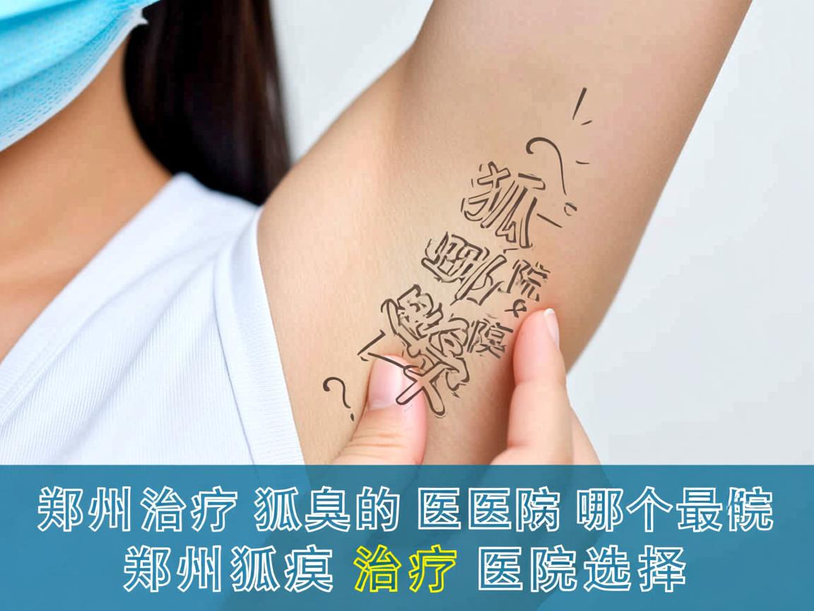 郑州治疗狐臭的医院哪个最好？深度解析郑州狐臭治疗的医院选择