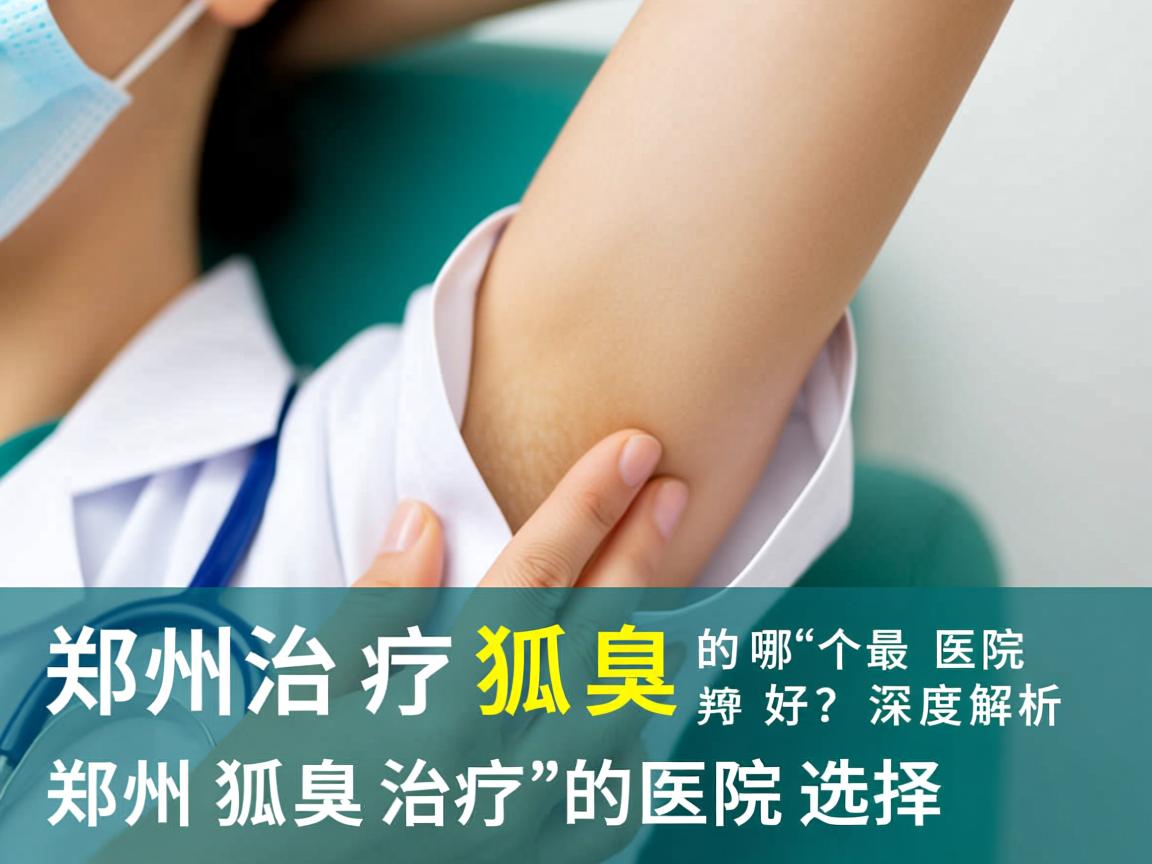 郑州治疗狐臭的医院哪个最好？深度解析郑州狐臭治疗的医院选择