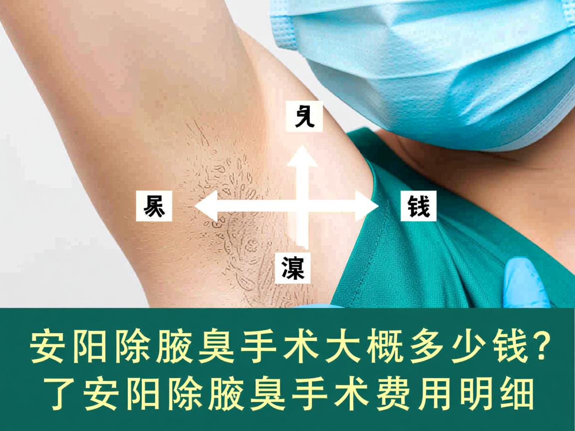 安阳除腋臭手术大概多少钱?了解安阳除腋臭手术费用明细 安阳除腋臭手术大概多少钱?了解安阳除腋臭手术费用明细
