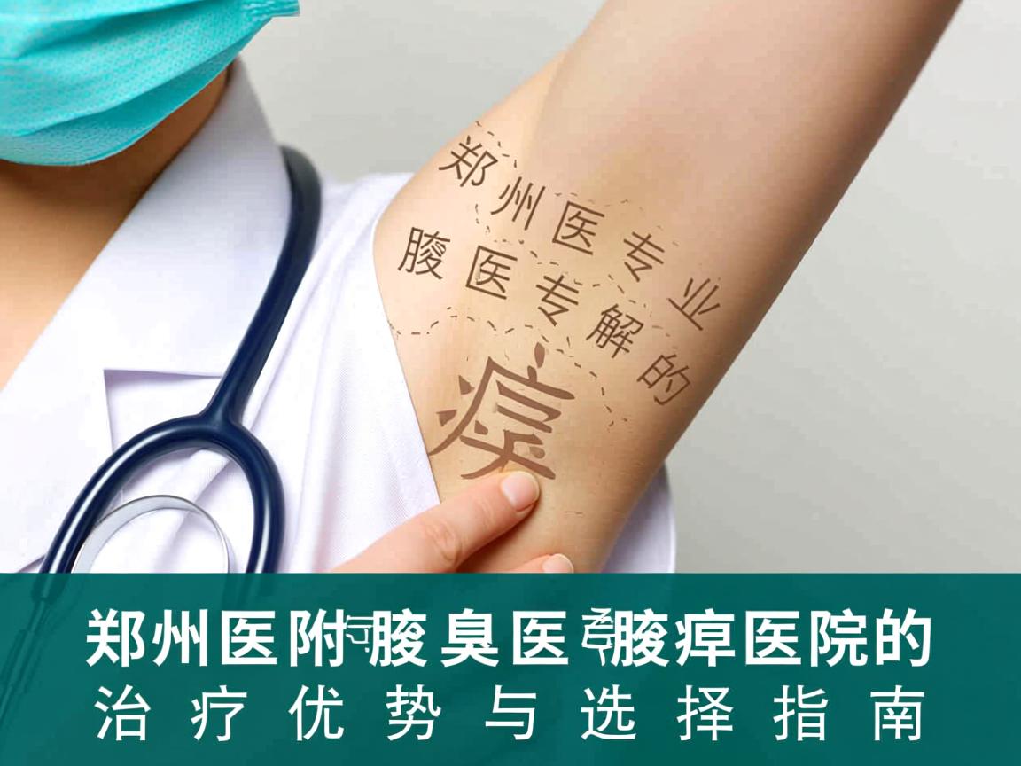 郑州附医腋臭医院专业解析，郑州附医腋臭医院的治疗优势与选择指南