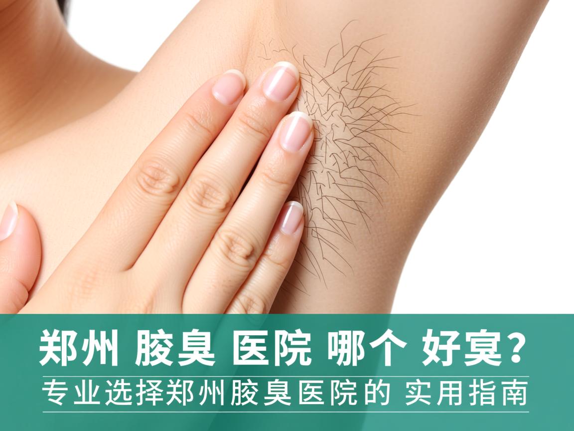 郑州腋臭医院哪个好？专业选择郑州腋臭医院的实用指南