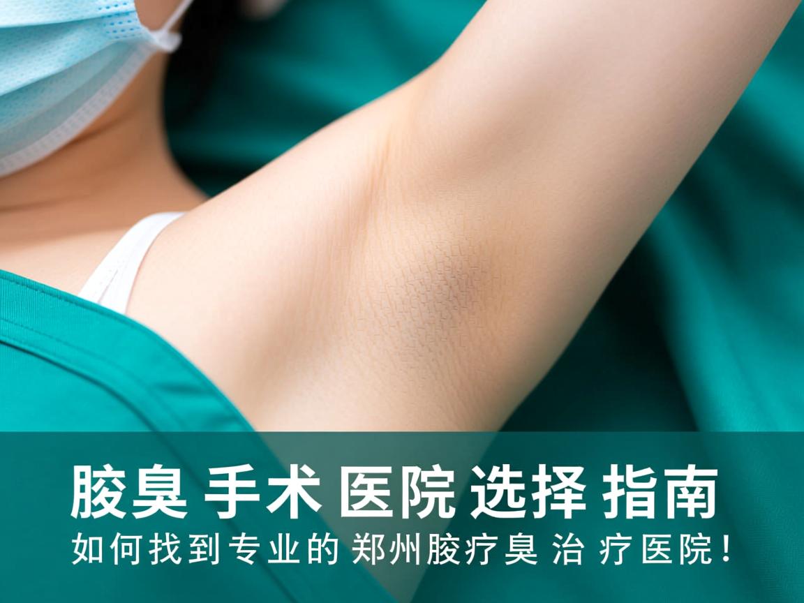 郑州腋臭手术医院选择指南,如何找到专业的郑州腋臭治疗医院 郑州腋臭手术医院选择指南,如何找到专业的郑州腋臭治疗医院