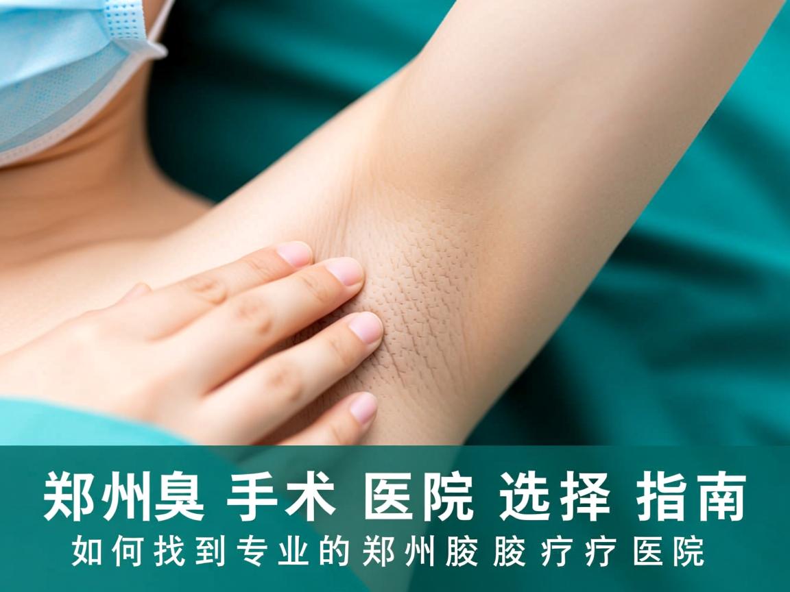 郑州腋臭手术医院选择指南,如何找到专业的郑州腋臭治疗医院 郑州腋臭手术医院选择指南,如何找到专业的郑州腋臭治疗医院