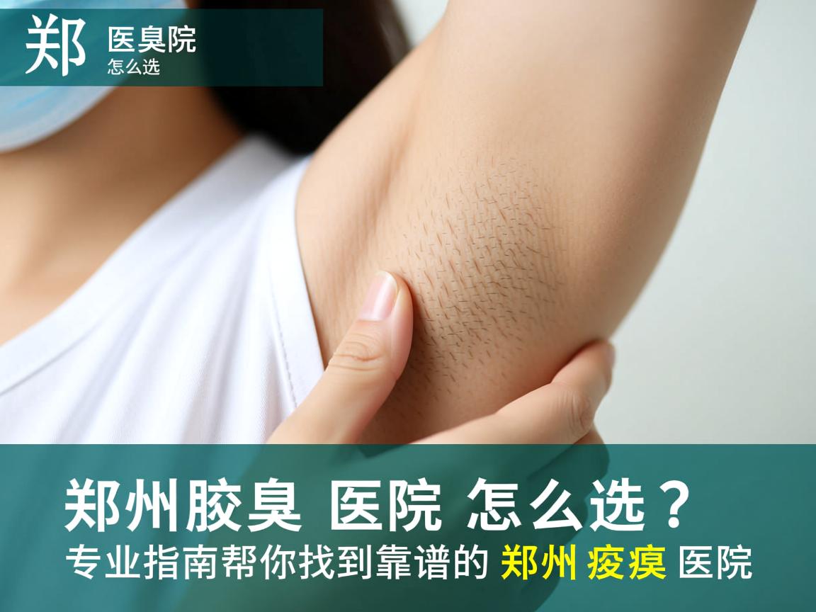 郑州腋臭医院怎么选？专业指南帮你找到靠谱的郑州腋臭医院
