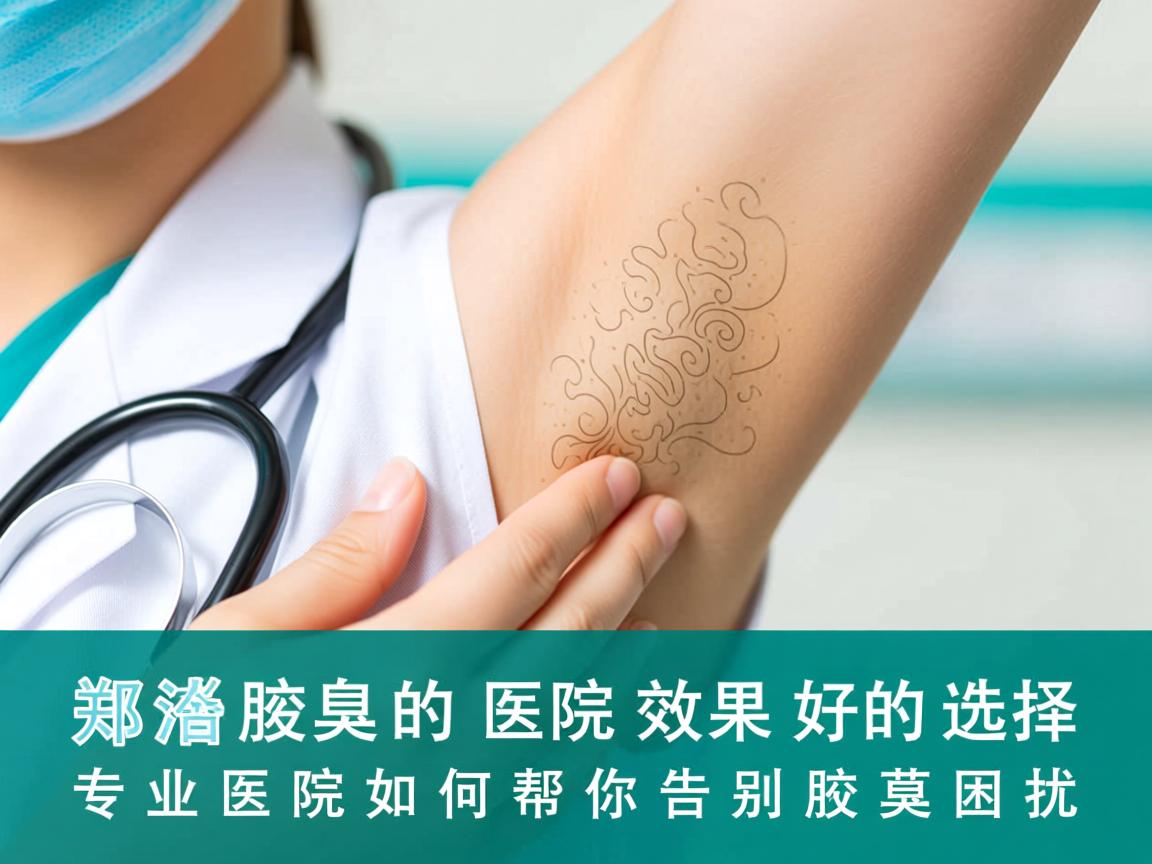 郑州治腋臭的医院效果好的选择,专业医院如何帮你告别腋臭困扰 郑州治腋臭的医院效果好的选择,专业医院如何帮你告别腋臭困扰