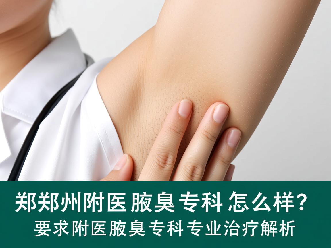 郑州附医腋臭专科怎么样？郑州附医腋臭专科专业治疗解析