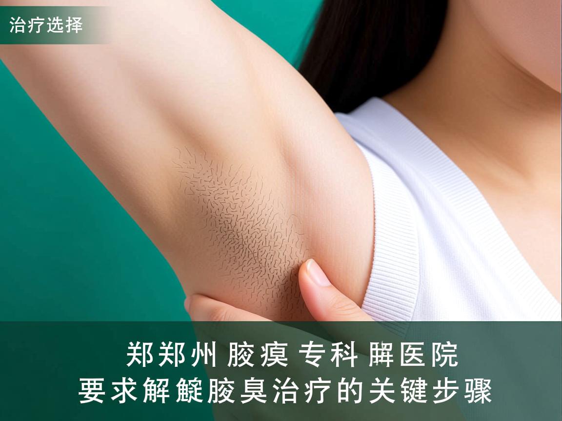腋臭治疗选择,郑州腋臭专科医院解析腋臭治疗的关键步骤 腋臭治疗选择,郑州腋臭专科医院解析腋臭治疗的关键步骤