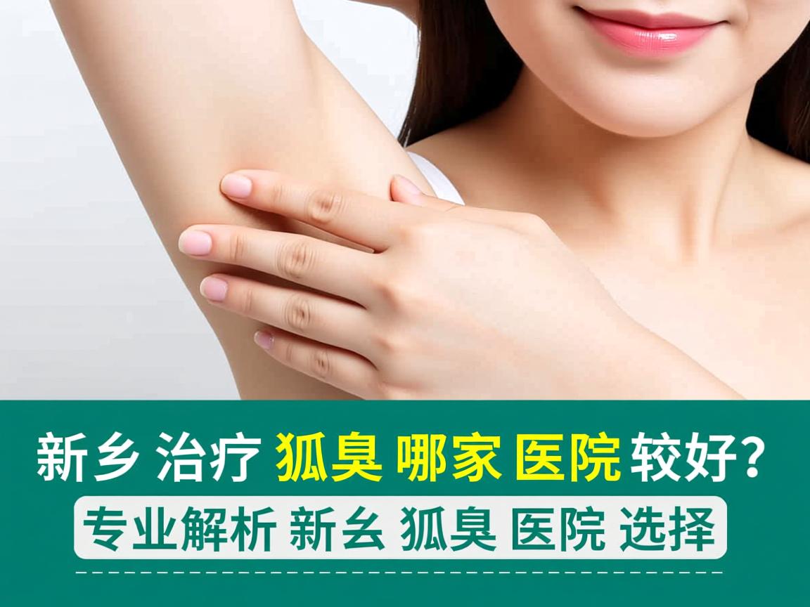新乡治疗狐臭哪家医院较好？专业解析新乡狐臭医院选择