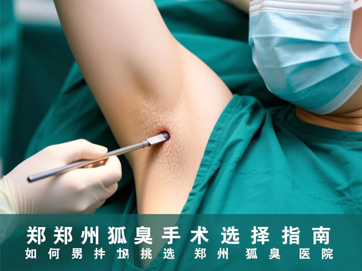 郑州狐臭手术选择指南,如何挑选专业的郑州狐臭医院 郑州狐臭手术选择指南,如何挑选专业的郑州狐臭医院