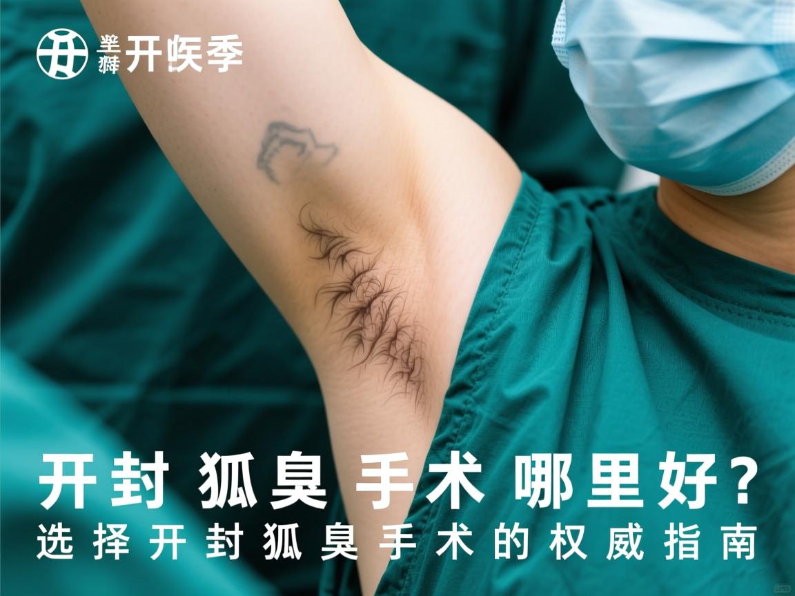 开封狐臭手术哪里好？选择开封狐臭手术的权威指南