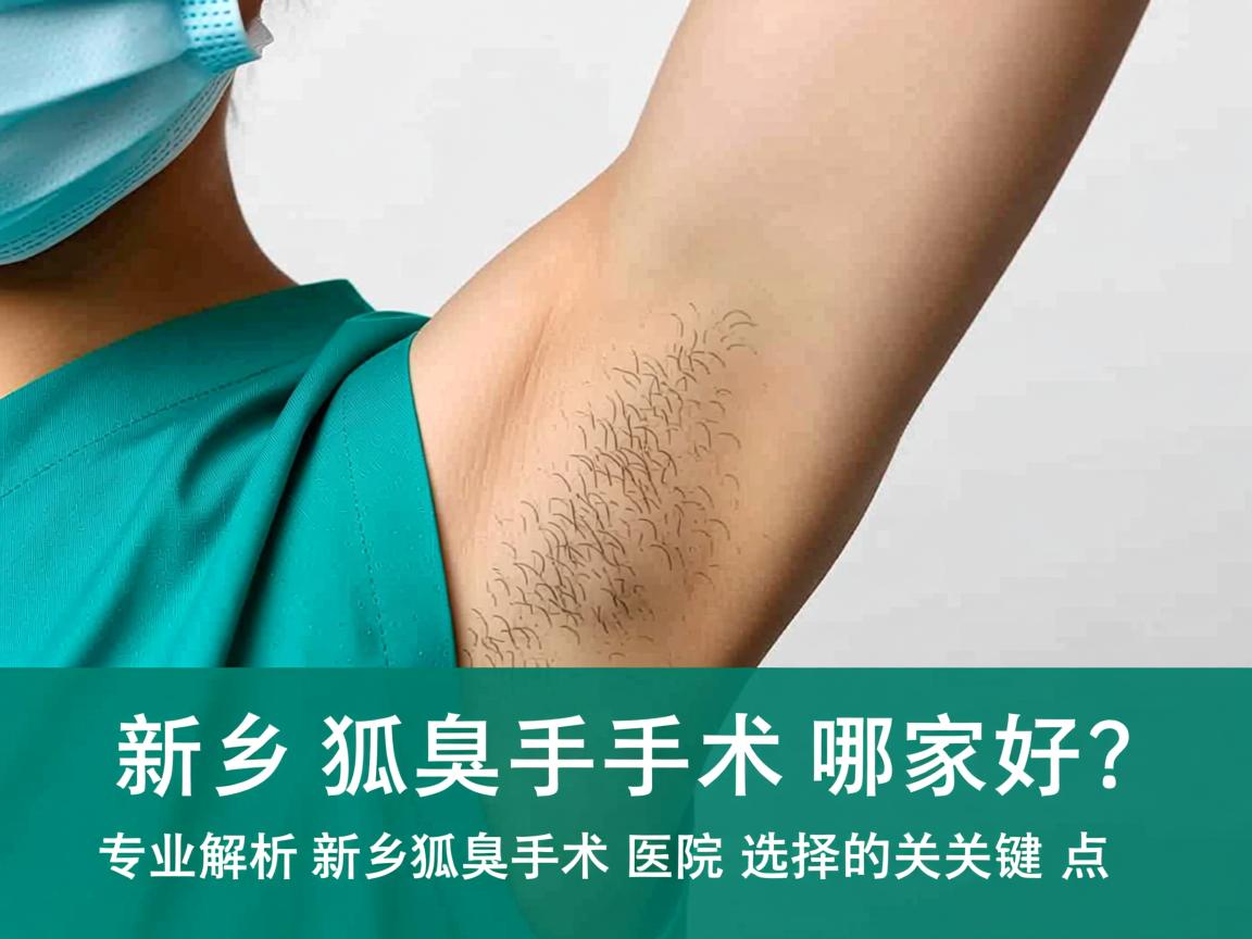 新乡狐臭手术哪家好?专业解析新乡狐臭手术医院选择的关键点 新乡狐臭手术哪家好?专业解析新乡狐臭手术医院选择的关键点