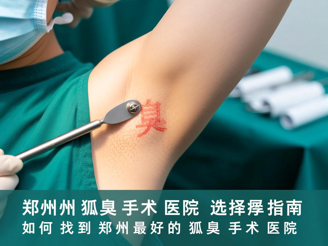 郑州狐臭手术医院选择指南,如何找到郑州最好的狐臭手术医院 郑州狐臭手术医院选择指南,如何找到郑州最好的狐臭手术医院
