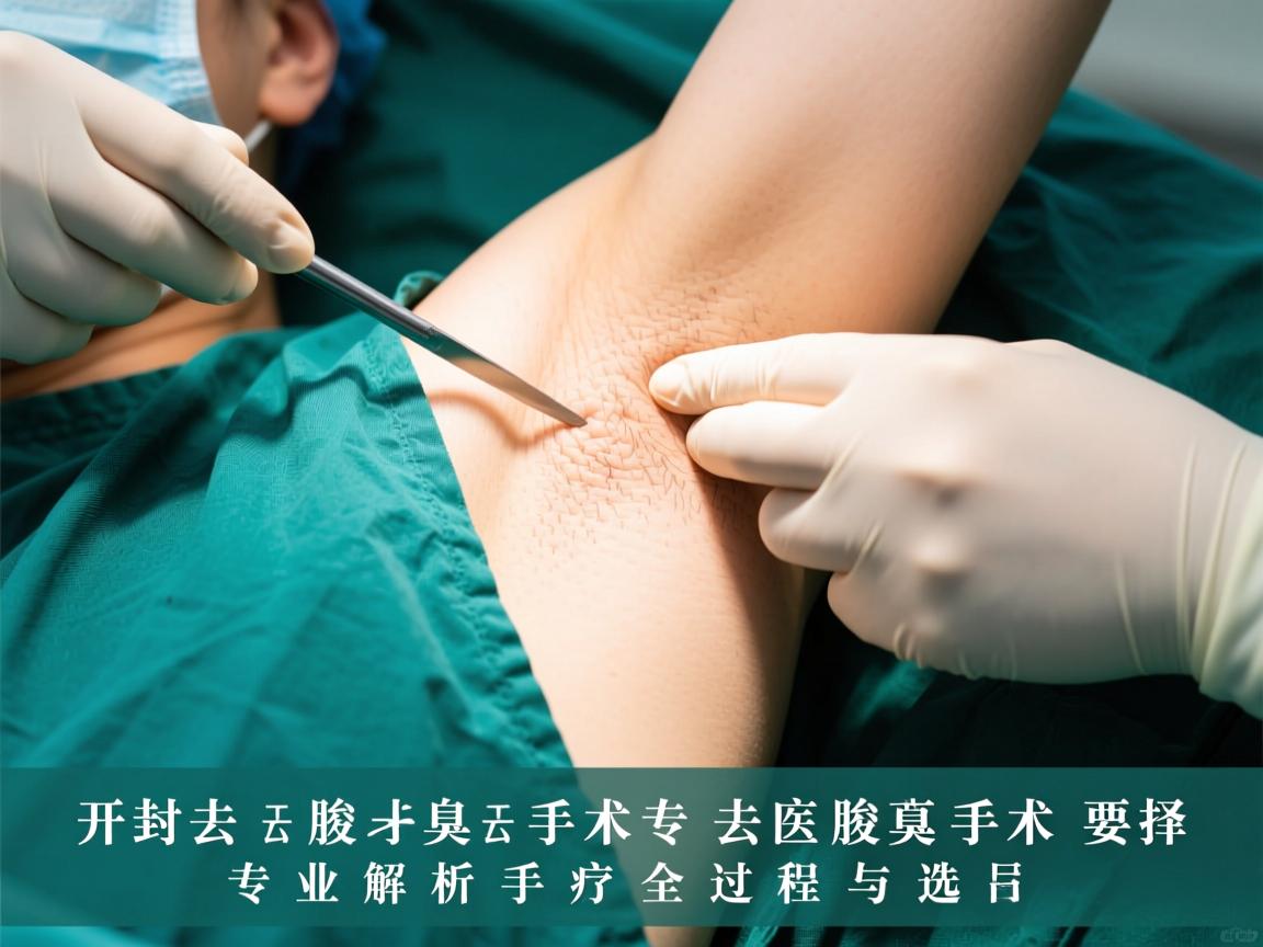 开封去腋臭手术,专业解析去腋臭手术的全过程与选择 开封去腋臭手术,专业解析去腋臭手术的全过程与选择
