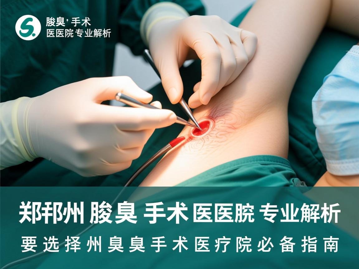 郑州腋臭手术医院专业解析,选择郑州腋臭手术医院的必备指南 郑州腋臭手术医院专业解析,选择郑州腋臭手术医院的必备指南
