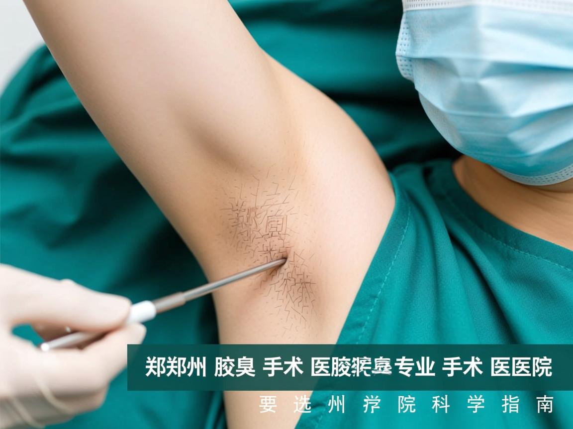 郑州腋臭手术医院专业解析,选择郑州腋臭手术医院的科学指南 郑州腋臭手术医院专业解析,选择郑州腋臭手术医院的科学指南