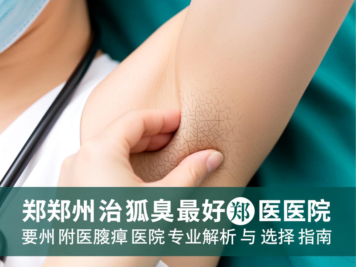 郑州治狐臭最好医院,郑州附医腋臭医院专业解析与选择指南 郑州治狐臭最好医院,郑州附医腋臭医院专业解析与选择指南