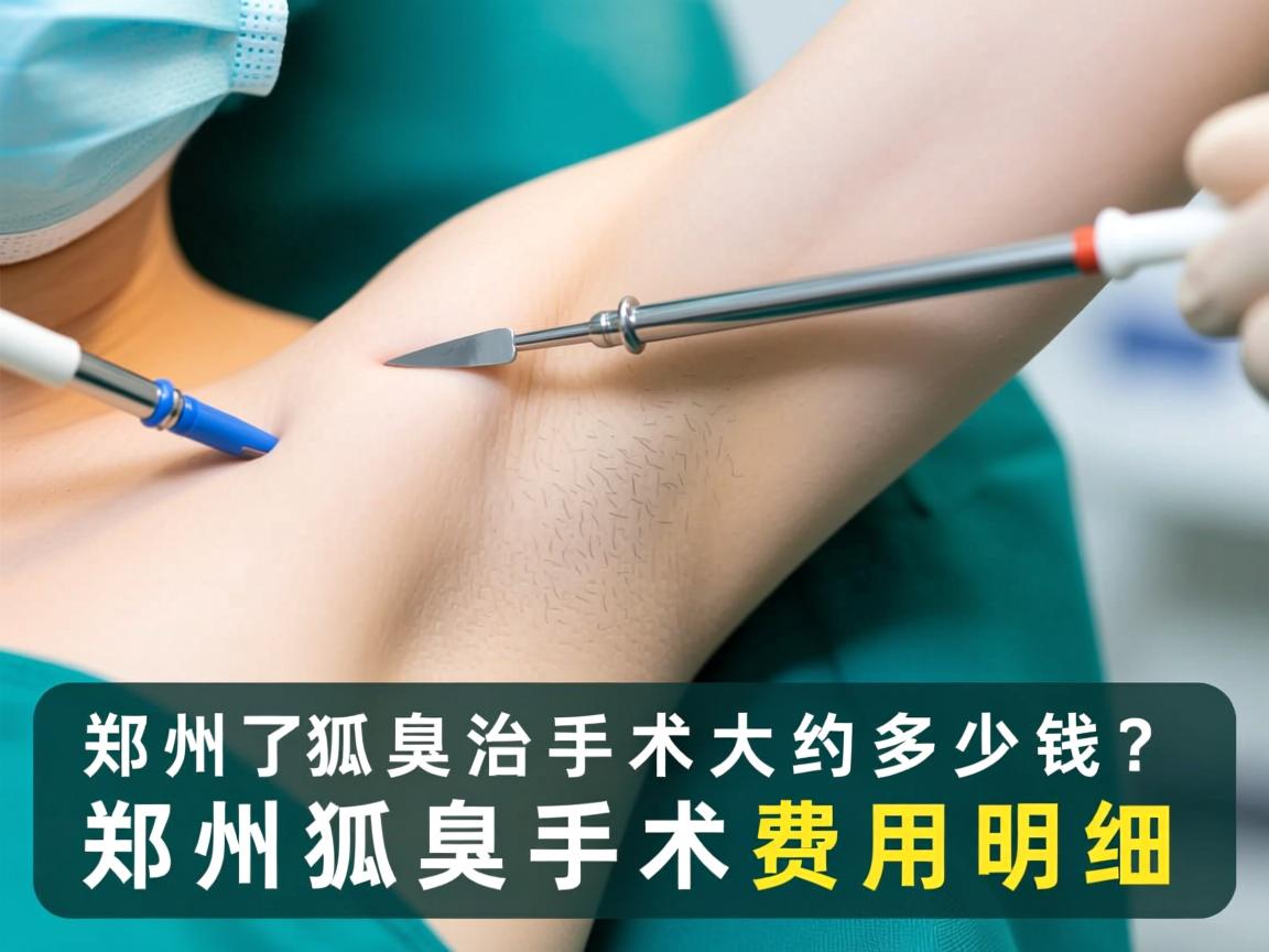 郑州狐臭治疗手术大约多少钱?了解郑州狐臭手术费用明细 郑州狐臭治疗手术大约多少钱?了解郑州狐臭手术费用明细