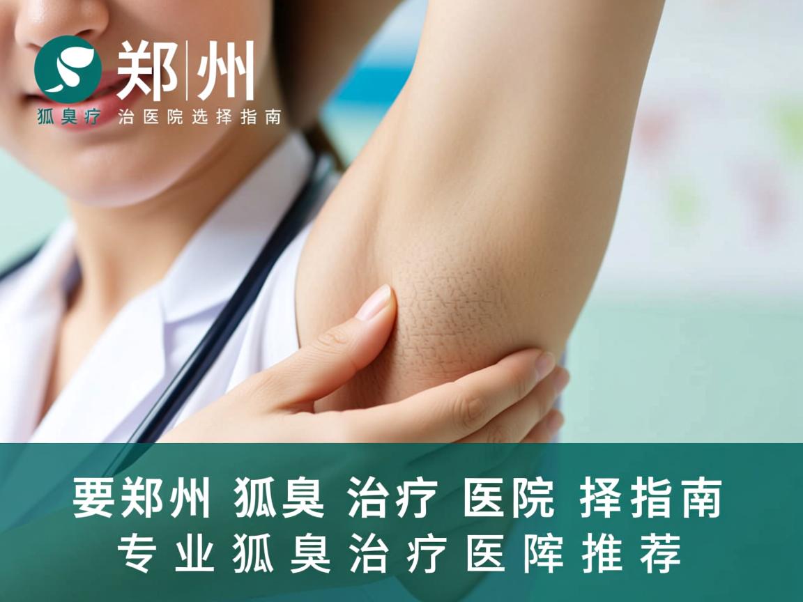 郑州狐臭治疗医院选择指南,专业狐臭治疗医院推荐 郑州狐臭治疗医院选择指南,专业狐臭治疗医院推荐