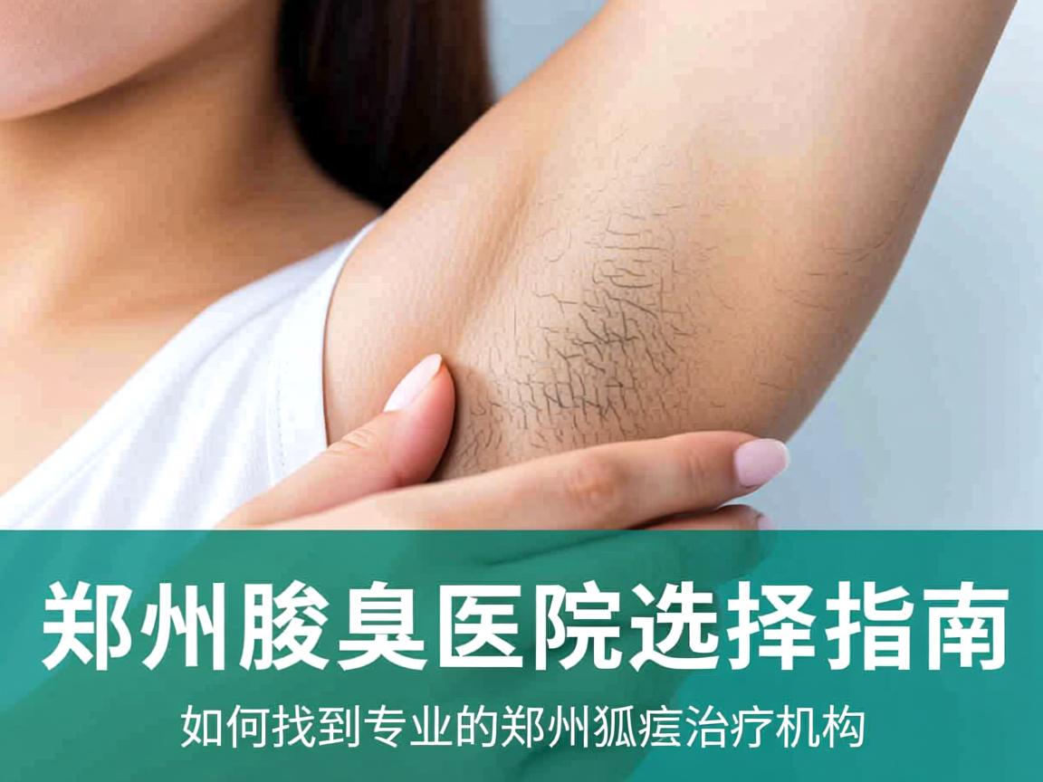 郑州腋臭医院选择指南,如何找到专业的郑州狐臭治疗机构 郑州腋臭医院选择指南,如何找到专业的郑州狐臭治疗机构