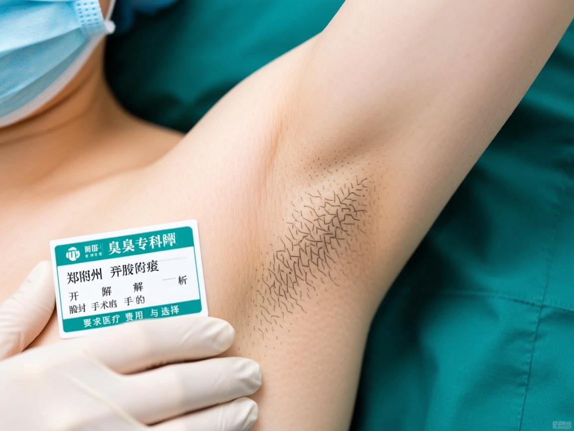 郑州附医腋臭专科解析,开封腋臭手术的费用与选择 郑州附医腋臭专科解析,开封腋臭手术的费用与选择