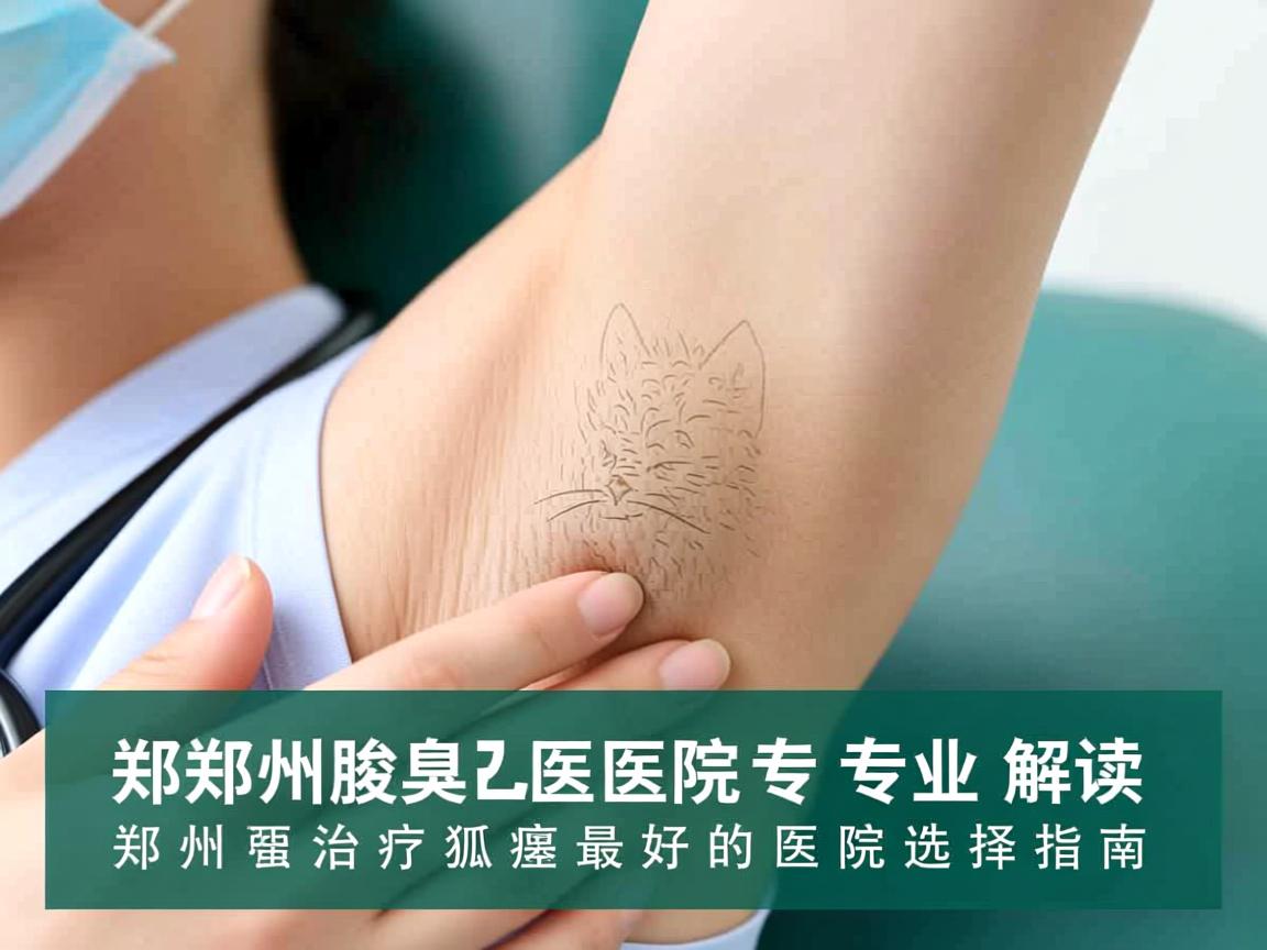 郑州腋臭医院专业解读,郑州治疗狐臭最好的医院选择指南 郑州腋臭医院专业解读,郑州治疗狐臭最好的医院选择指南