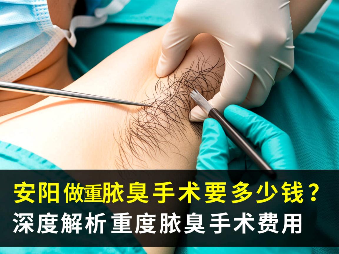 在安阳做重度腋臭手术要多少钱?深度解析重度腋臭手术费用 在安阳做重度腋臭手术要多少钱?深度解析重度腋臭手术费用