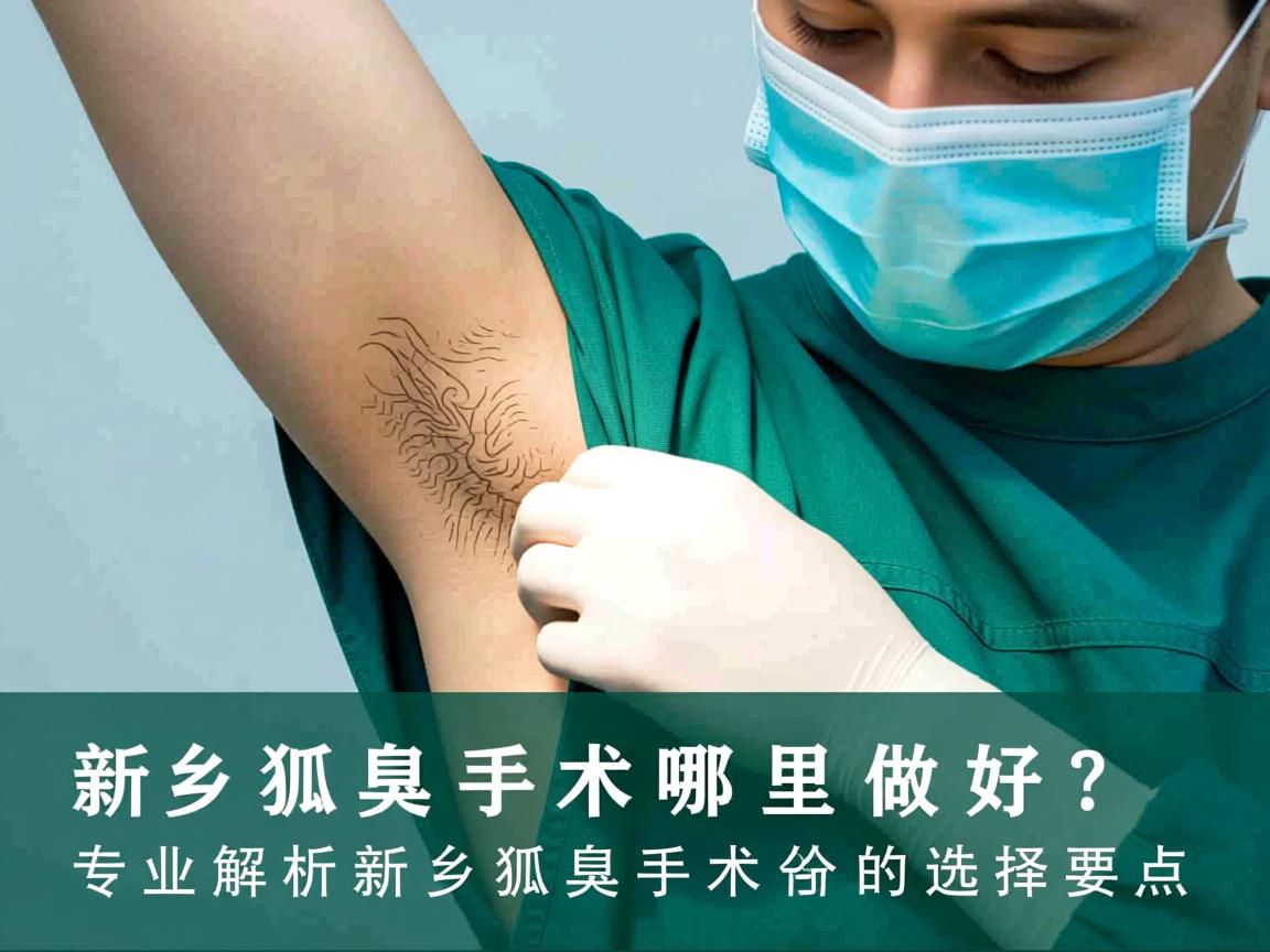 新乡狐臭手术哪里做好？专业解析新乡狐臭手术的选择要点