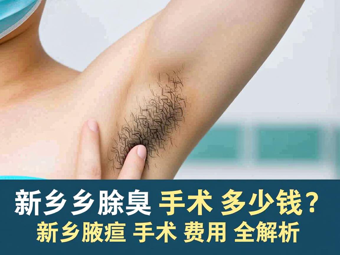 新乡除腋臭手术多少钱?新乡腋臭手术费用全解析 新乡除腋臭手术多少钱?新乡腋臭手术费用全解析