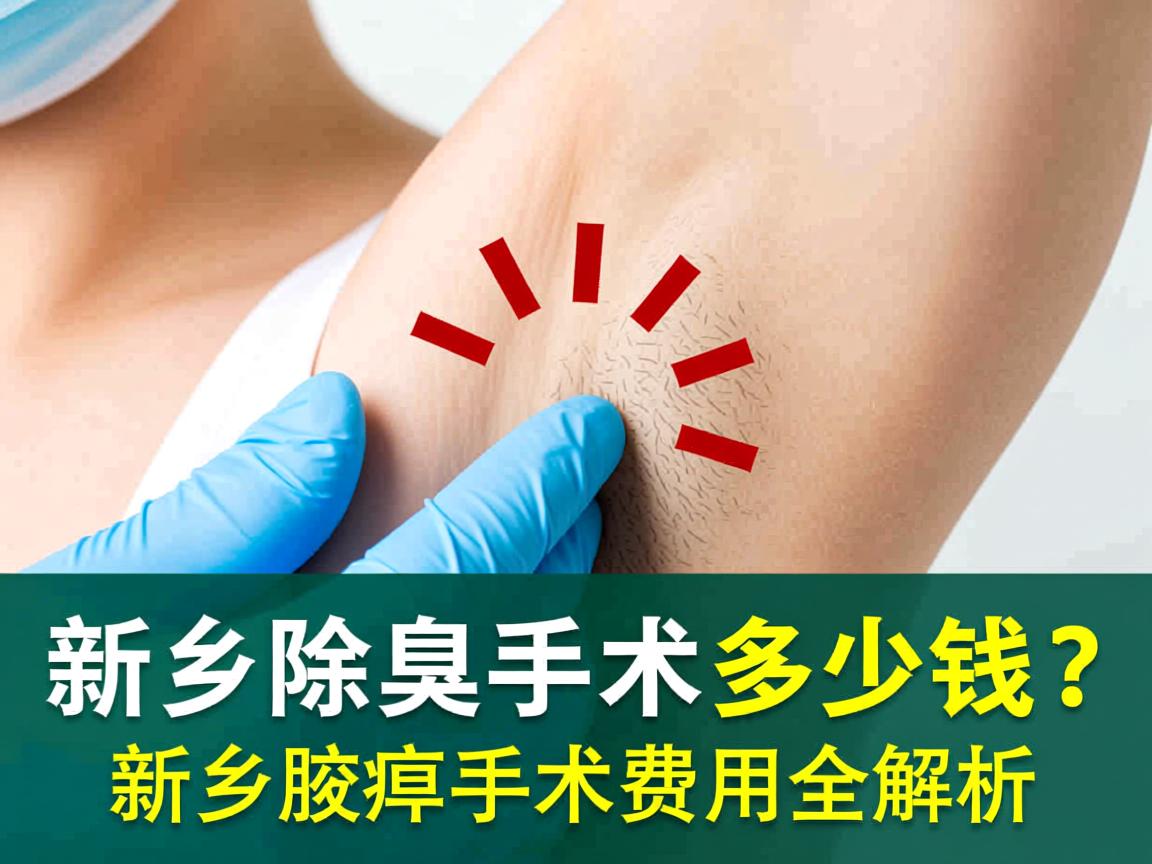新乡除腋臭手术多少钱?新乡腋臭手术费用全解析 新乡除腋臭手术多少钱?新乡腋臭手术费用全解析