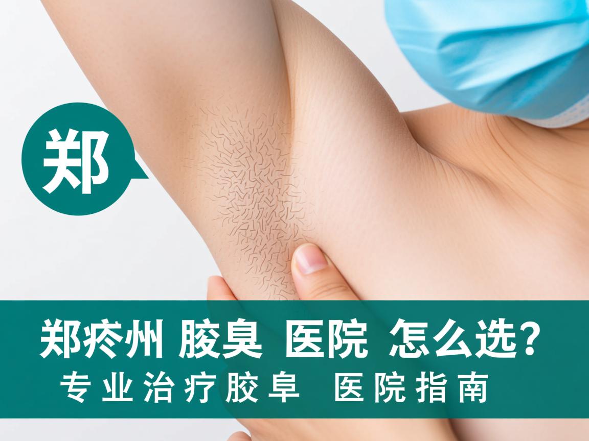 郑州腋臭医院怎么选?专业治疗腋臭的医院指南 郑州腋臭医院怎么选?专业治疗腋臭的医院指南