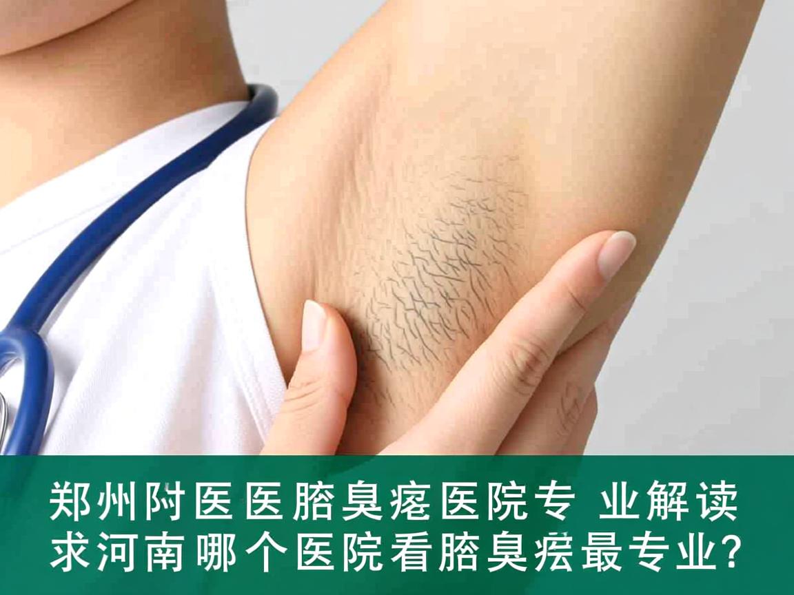 郑州附医腋臭医院专业解读,河南哪个医院看腋臭最专业? 郑州附医腋臭医院专业解读,河南哪个医院看腋臭最专业?
