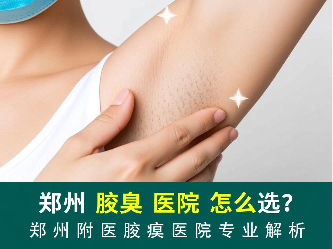 郑州腋臭医院怎么选？郑州附医腋臭医院专业解析