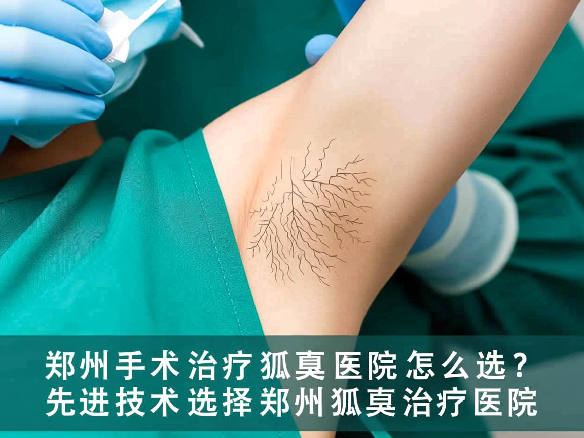 郑州手术治疗狐臭医院怎么选？先进技术选择郑州狐臭治疗医院