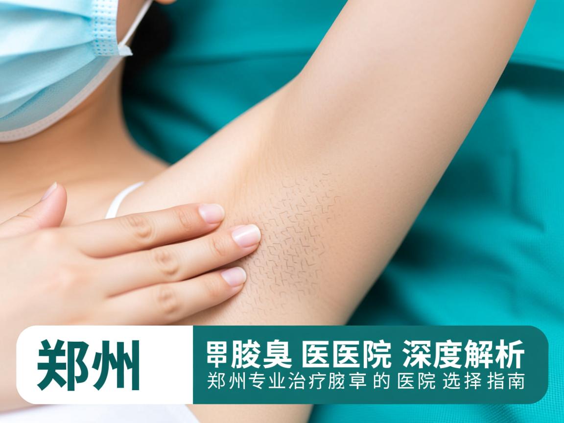 郑州腋臭医院深度解析，郑州专业治疗腋臭的医院选择指南