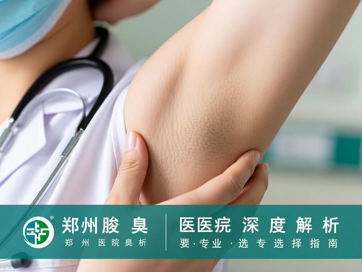 郑州腋臭医院深度解析，郑州腋臭医院专业选择指南
