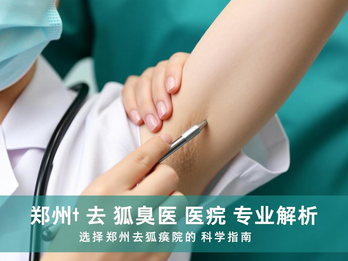 郑州去狐臭医院专业解析，选择郑州去狐臭医院的科学指南