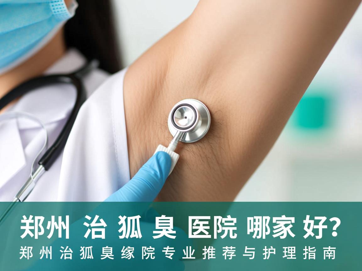 郑州治狐臭医院哪家好？郑州治狐臭医院专业推荐与护理指南