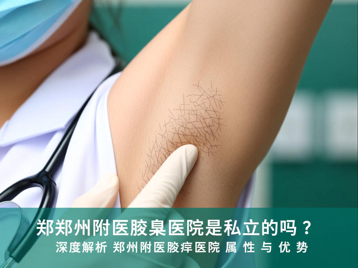 郑州附医腋臭医院是私立的吗？深度解析郑州附医腋臭医院的属性与优势