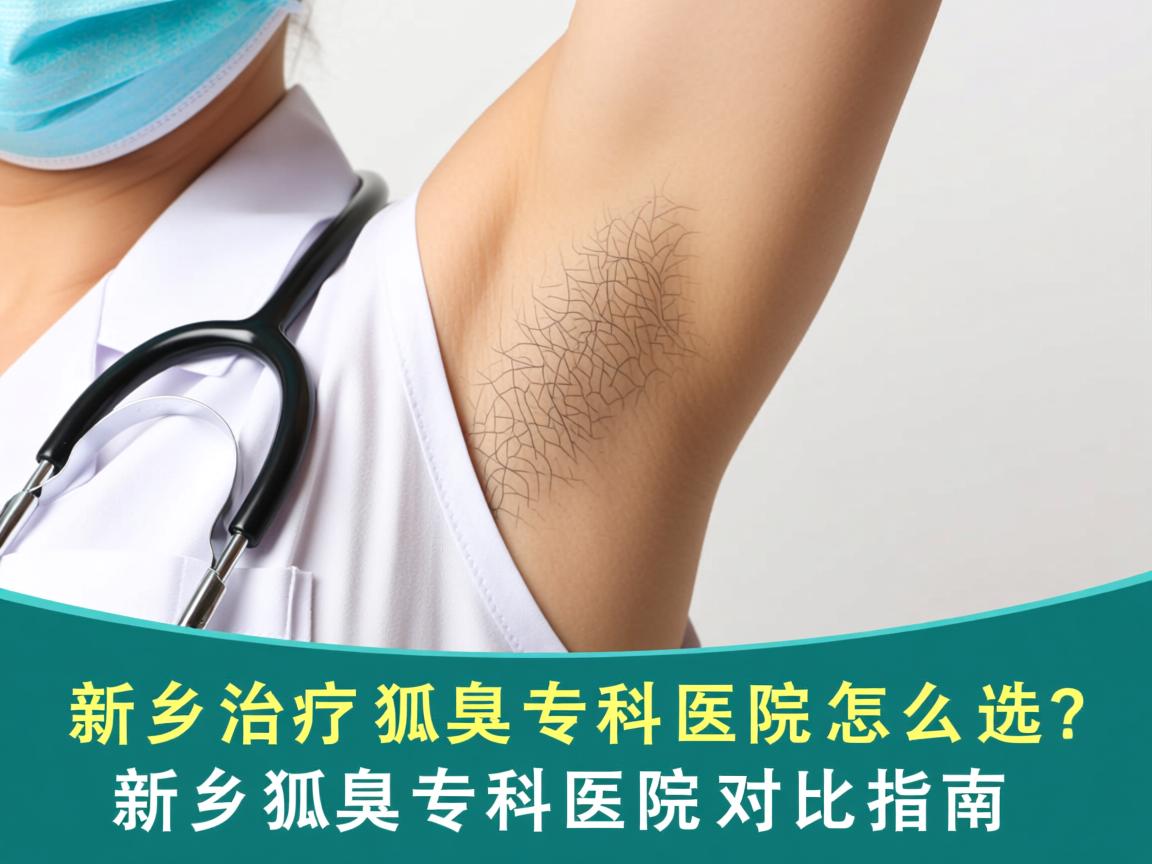 新乡治疗狐臭专科医院怎么选？新乡狐臭专科医院对比指南