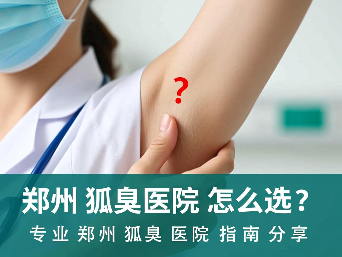 郑州狐臭医院怎么选？专业郑州狐臭医院指南分享